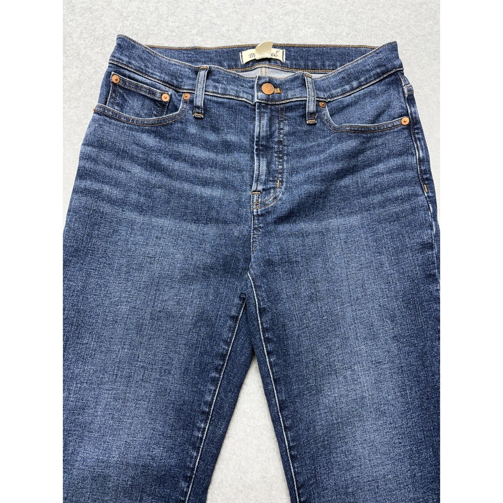 Madewell Mid Rise Perfect Vintage Jeans Womens 27 Blue Medium Wash Straight - Picture 3 of 14